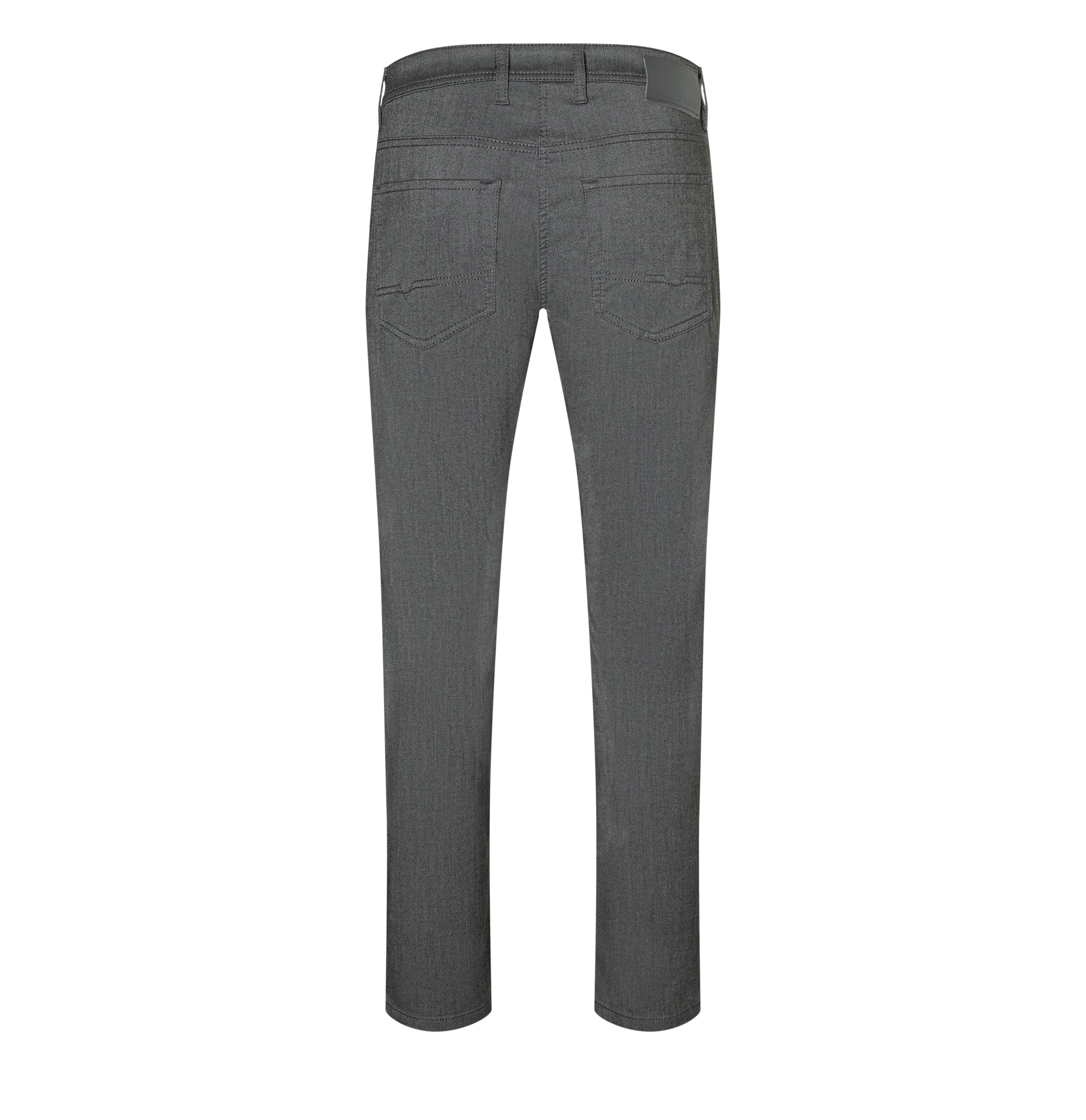 MAC ARNE flannel Five-Pocket - Stormy Charcoal - 0600-00-0733L-060