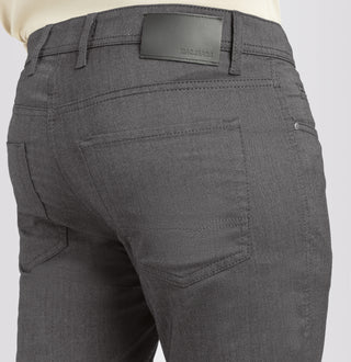 MAC ARNE flannel Five-Pocket - Stormy Charcoal - 0600-00-0733L-060