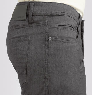 MAC ARNE flannel Five-Pocket - Stormy Charcoal - 0600-00-0733L-060