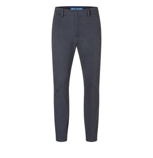 MAC GRIFFIN Chino - Midnight Herringbone Blue - 6617-91-0767L-186B
