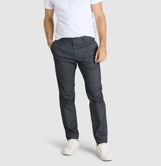 MAC LENNOX Chino - Midnight Slate Weave - 6332-91-0736L-199B