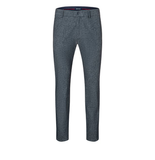 MAC LENNOX Chino - Midnight Slate Weave - 6332-91-0736L-199B