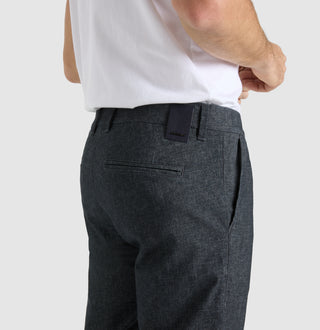 MAC LENNOX Chino - Midnight Slate Weave - 6332-91-0736L-199B