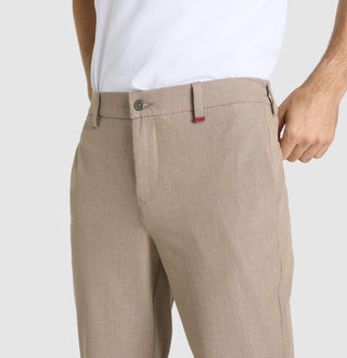MAC Traveller Chinohose - Pebble Taupe - 6000-00-0737L-238
