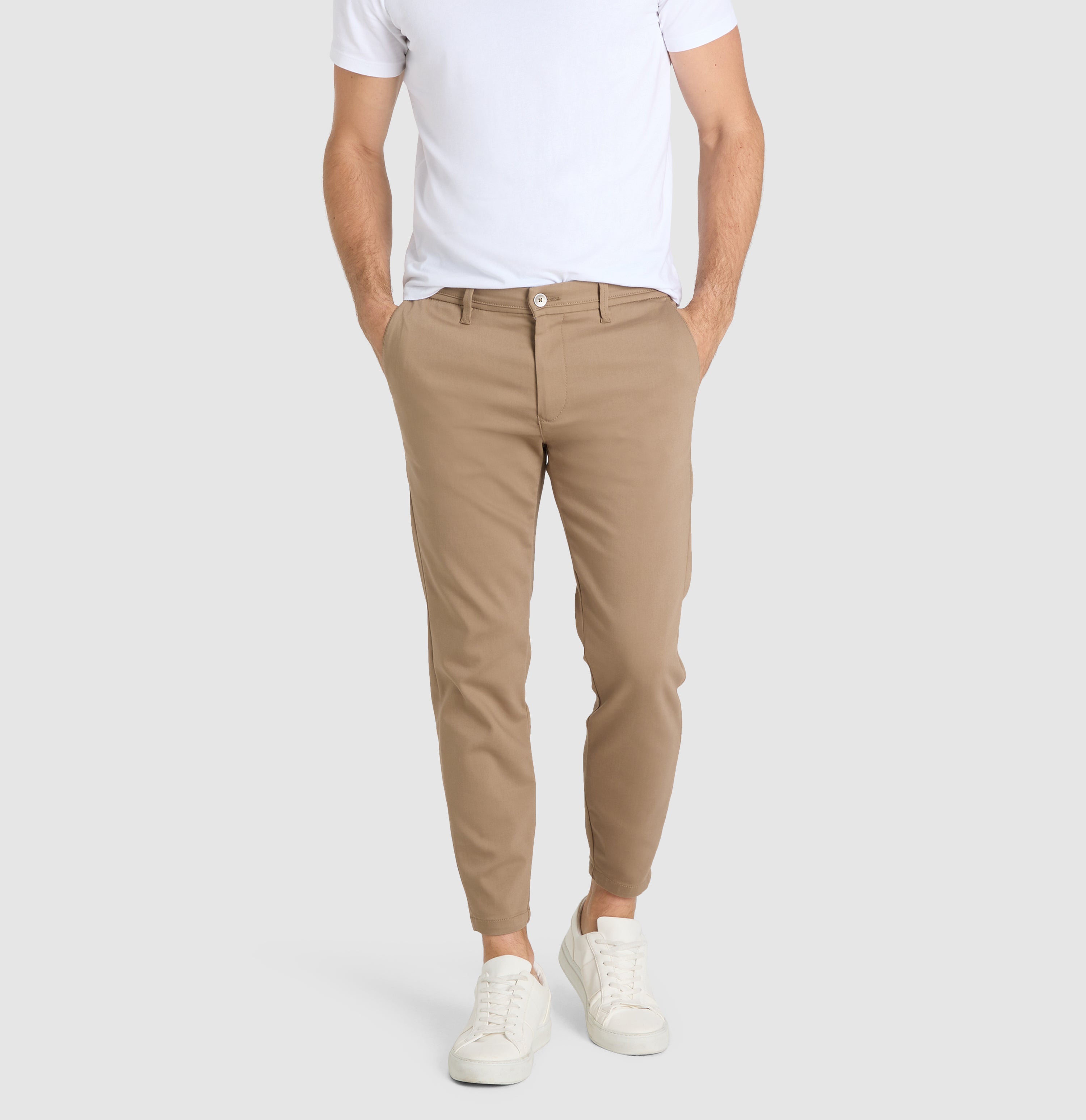 MAC GRIFFIN Chinohose - Sunlit Sand - 6600-00-0762L-250 von MAC