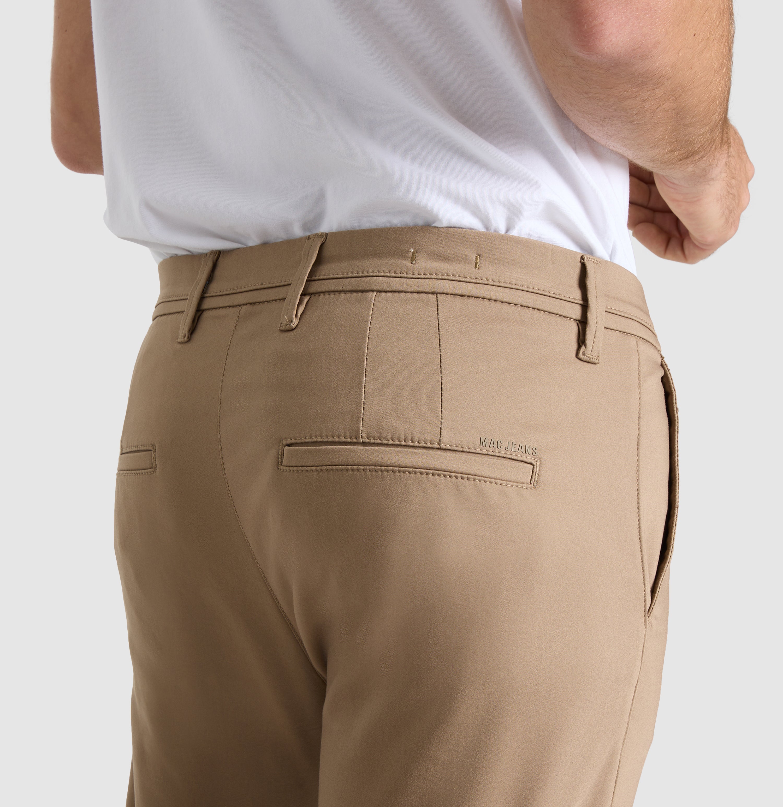 MAC GRIFFIN Chinohose - Sunlit Sand - 6600-00-0762L-250 von MAC