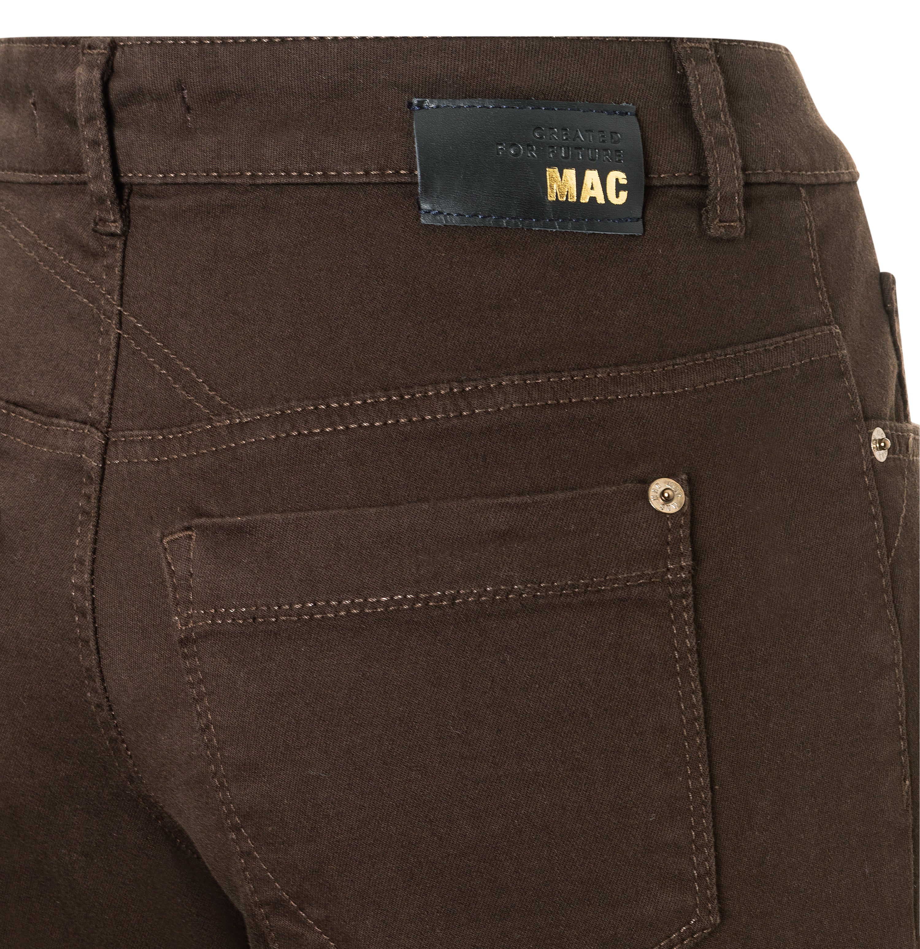 MAC Gracia Jeans - Dark Truffle Brown - 5381-00-0387-290R von MAC