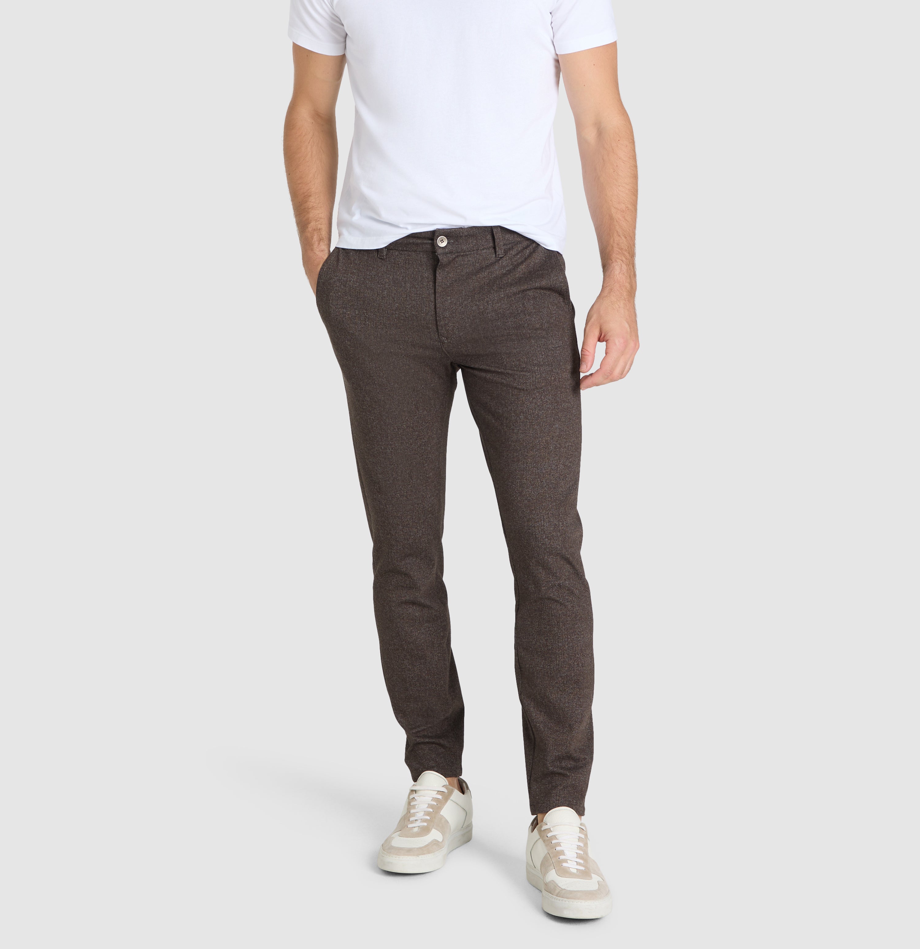 MAC GRIFFIN Chino - Mahogany Slate - 6617-91-0767L-291B von MAC