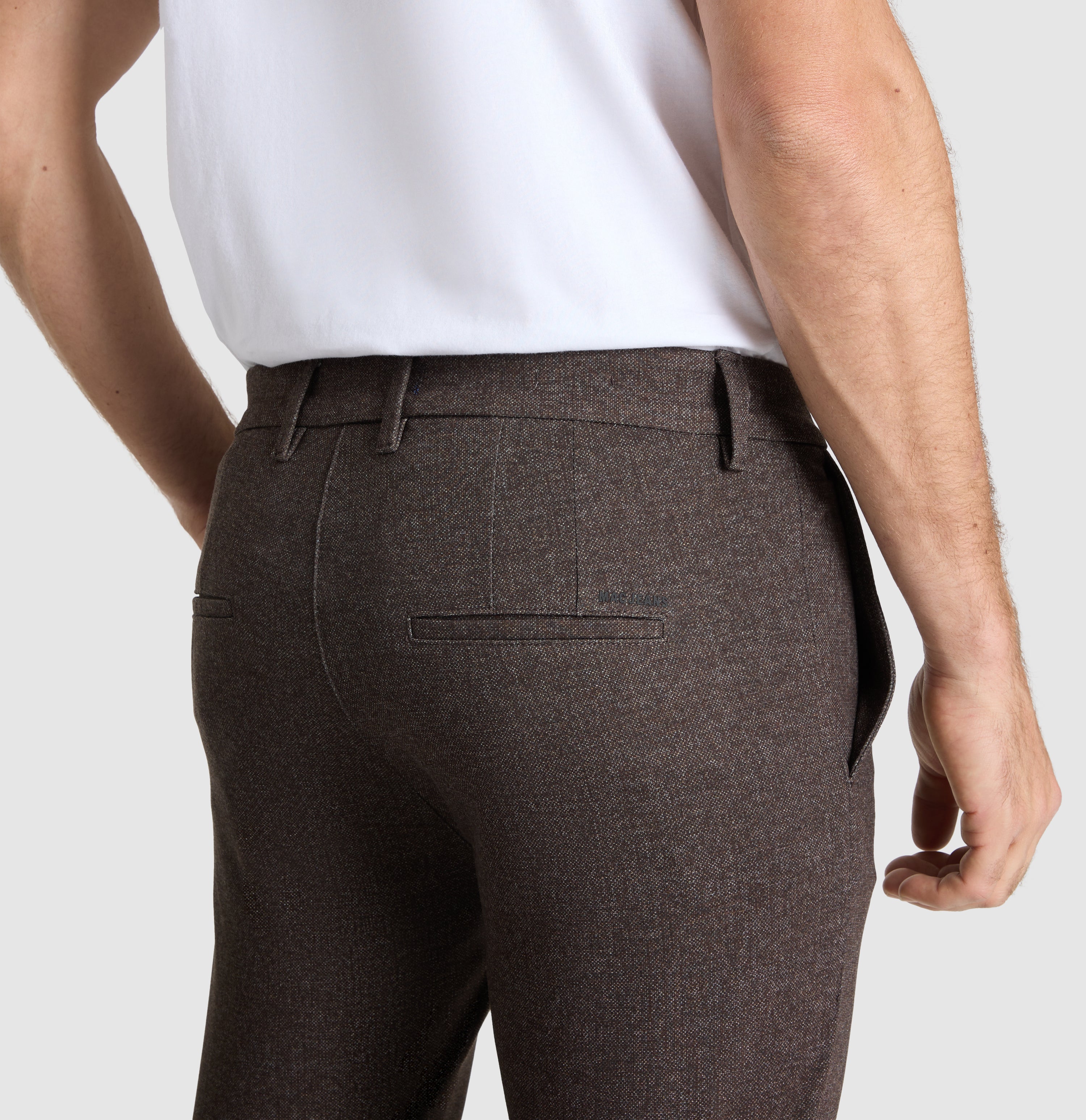 MAC GRIFFIN Chino - Mahogany Slate - 6617-91-0767L-291B von MAC
