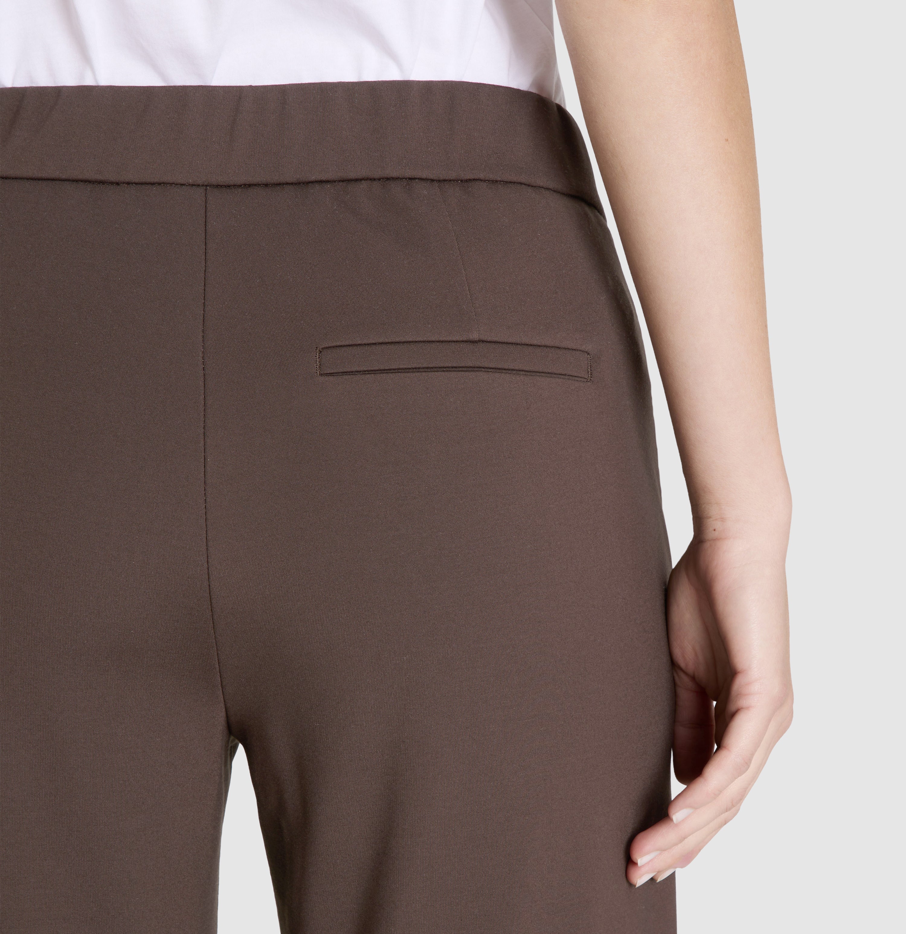 MAC CHIARA Stoffhose - Mocha Velvet Brown - 2177-00-0107L-293 von MAC