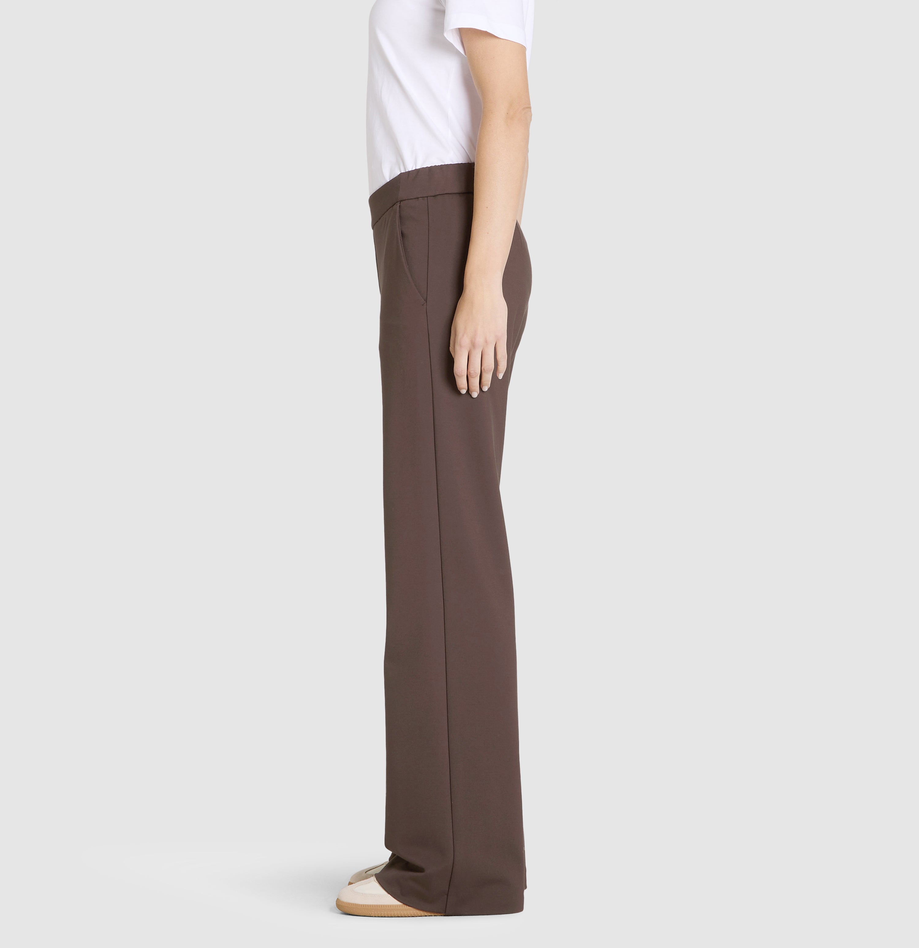 MAC CHIARA Stoffhose - Mocha Velvet Brown - 2177-00-0107L-293 von MAC