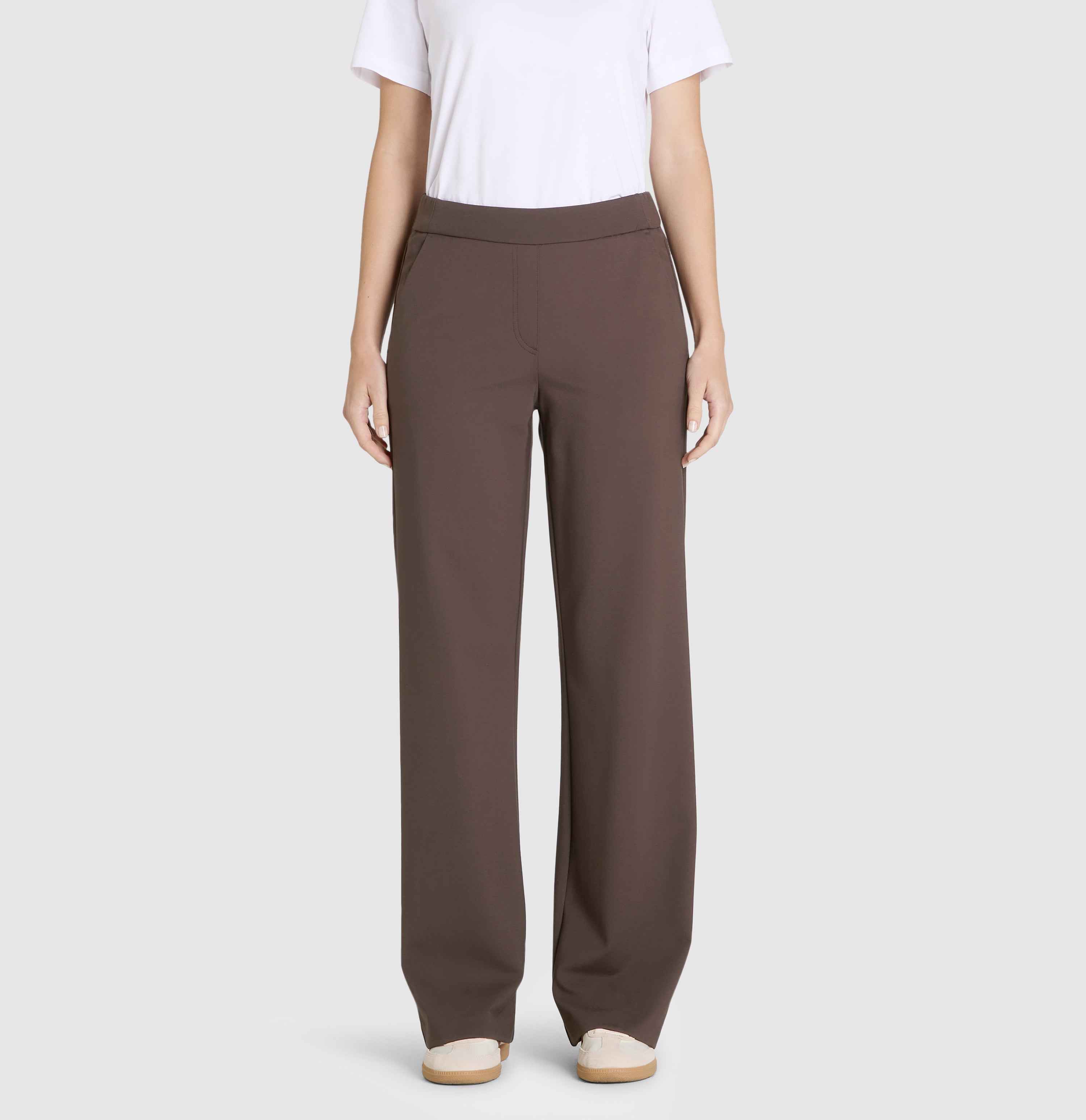 MAC CHIARA Stoffhose - Mocha Velvet Brown - 2177-00-0107L-293 von MAC