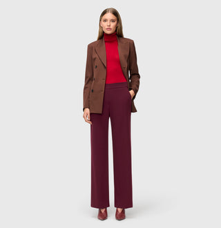 MAC CHIARA Stoffhose - Burgundy Velvet Dawn - 2177-00-0231L-780