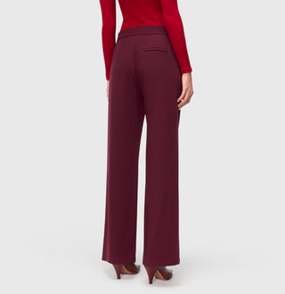 MAC CHIARA Stoffhose - Burgundy Velvet Dawn - 2177-00-0231L-780