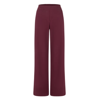 MAC CHIARA Stoffhose - Burgundy Velvet Dawn - 2177-00-0231L-780