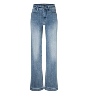 MAC DREAM WIDE Jeans - Sky Mist Indigo - 5439-90-0358L-D403