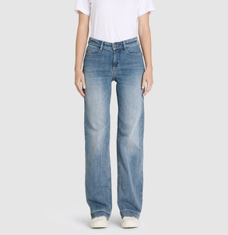 MAC DREAM WIDE Jeans - Sky Mist Indigo - 5439-90-0358L-D403
