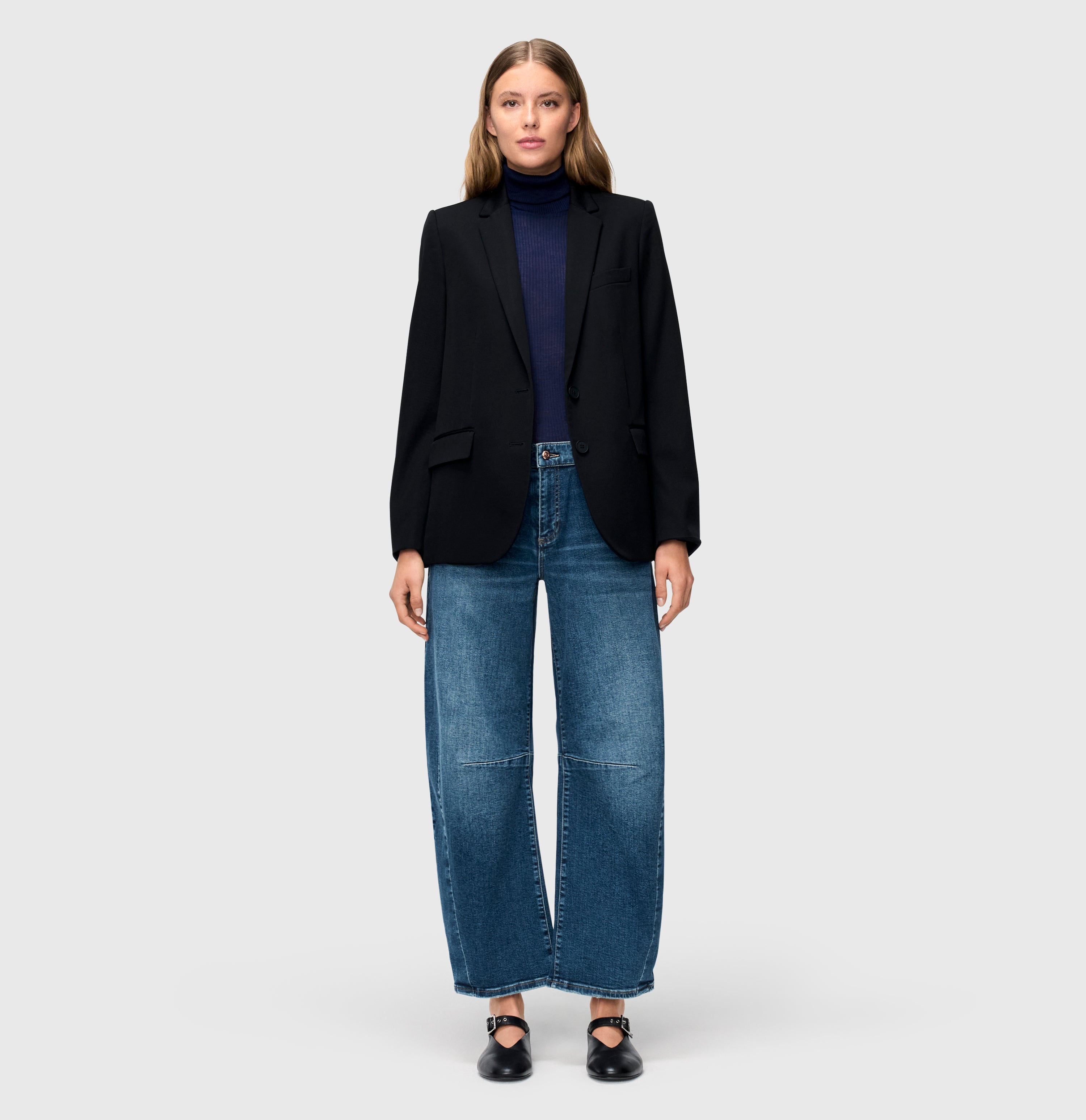 MAC DAKOTA Barrel Jeans - Deep Harbor Blue - 3123-90-0333L-D519 von MAC