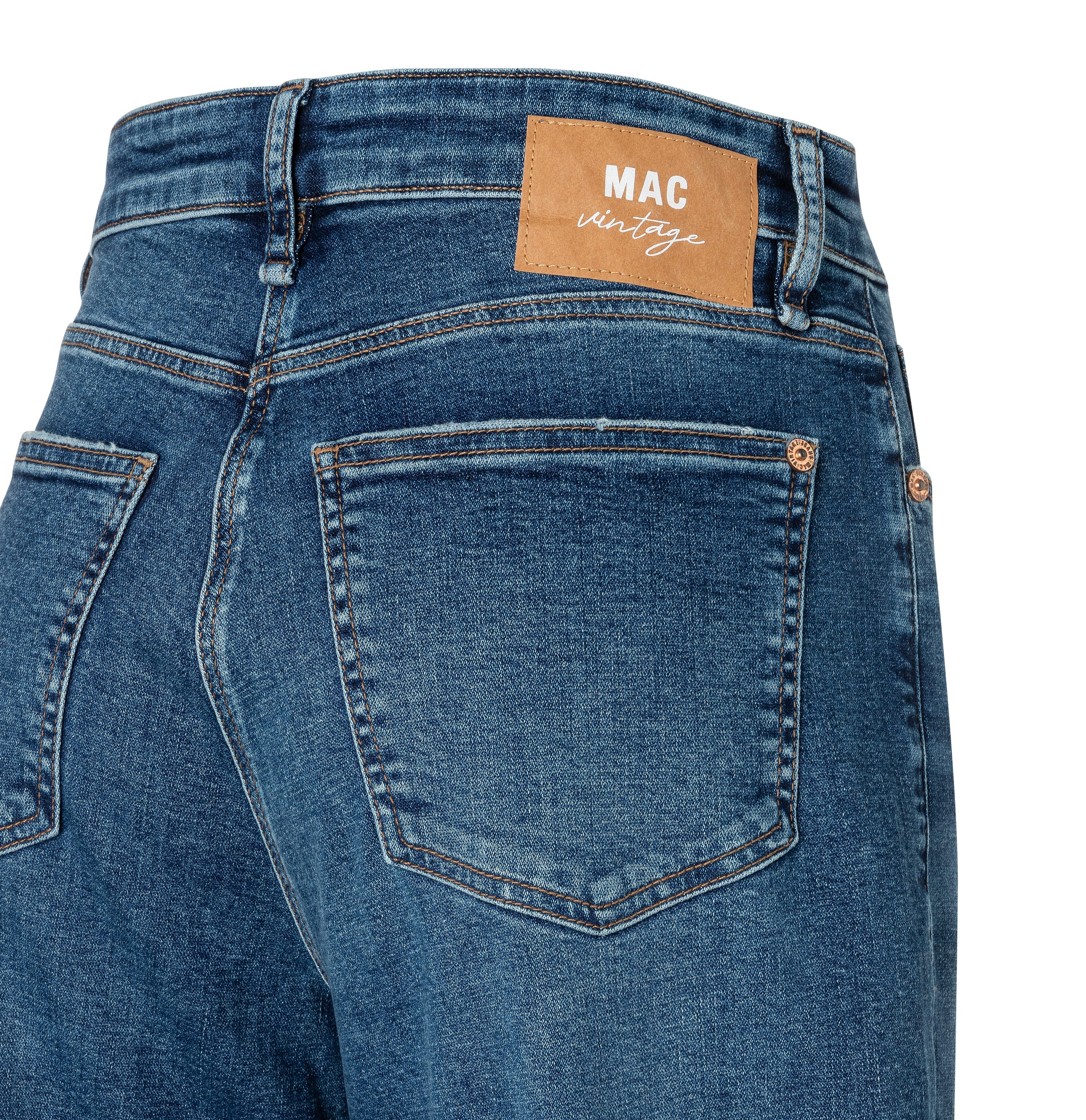MAC DAKOTA Barrel Jeans - Deep Harbor Blue - 3123-90-0333L-D519 von MAC