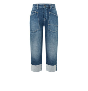 MAC BAGGY Straight - Deep Denim Dusk - 2314-90-0361L-D530