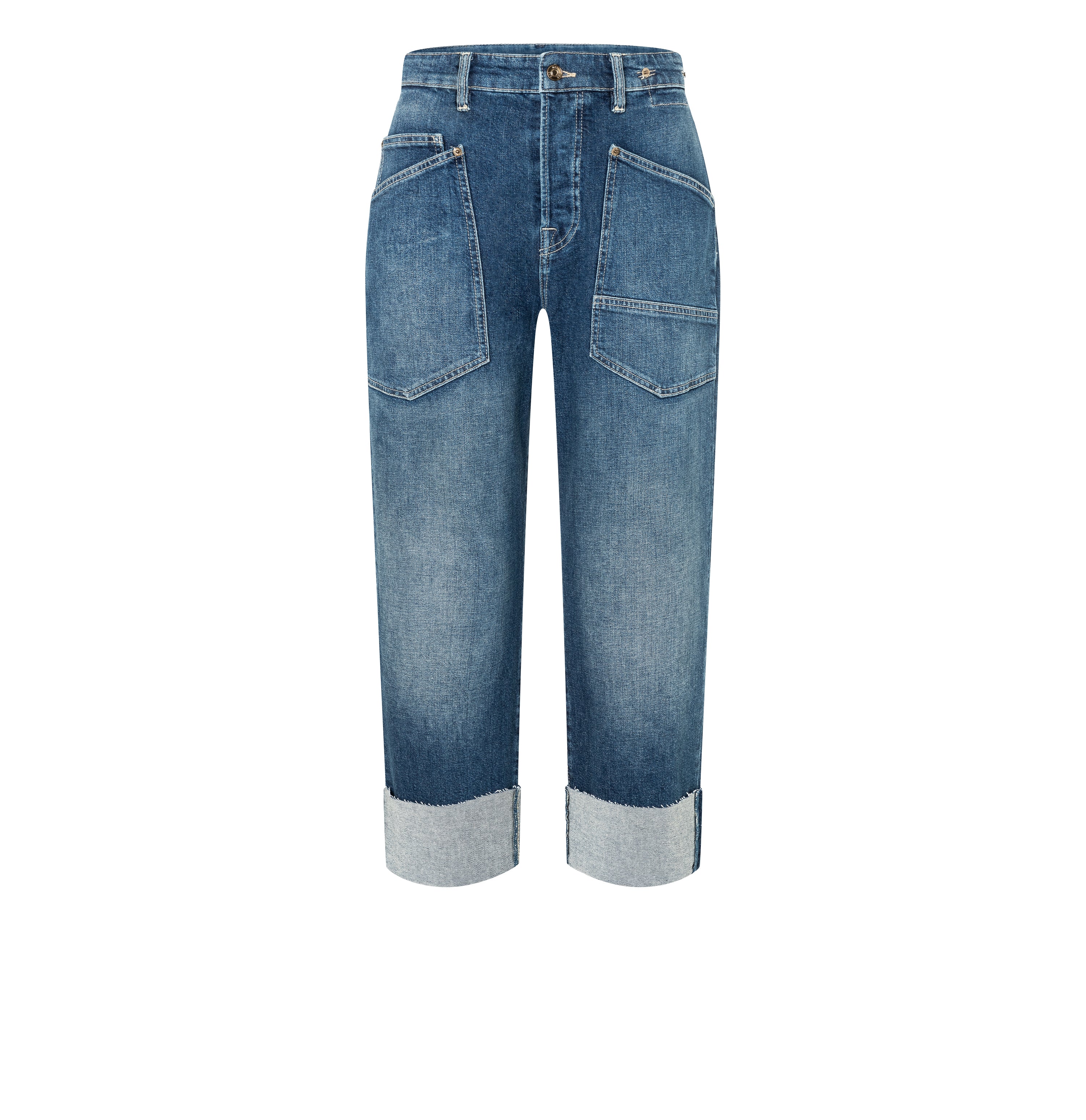MAC BAGGY Straight - Deep Denim Dusk - 2314-90-0361L-D530
