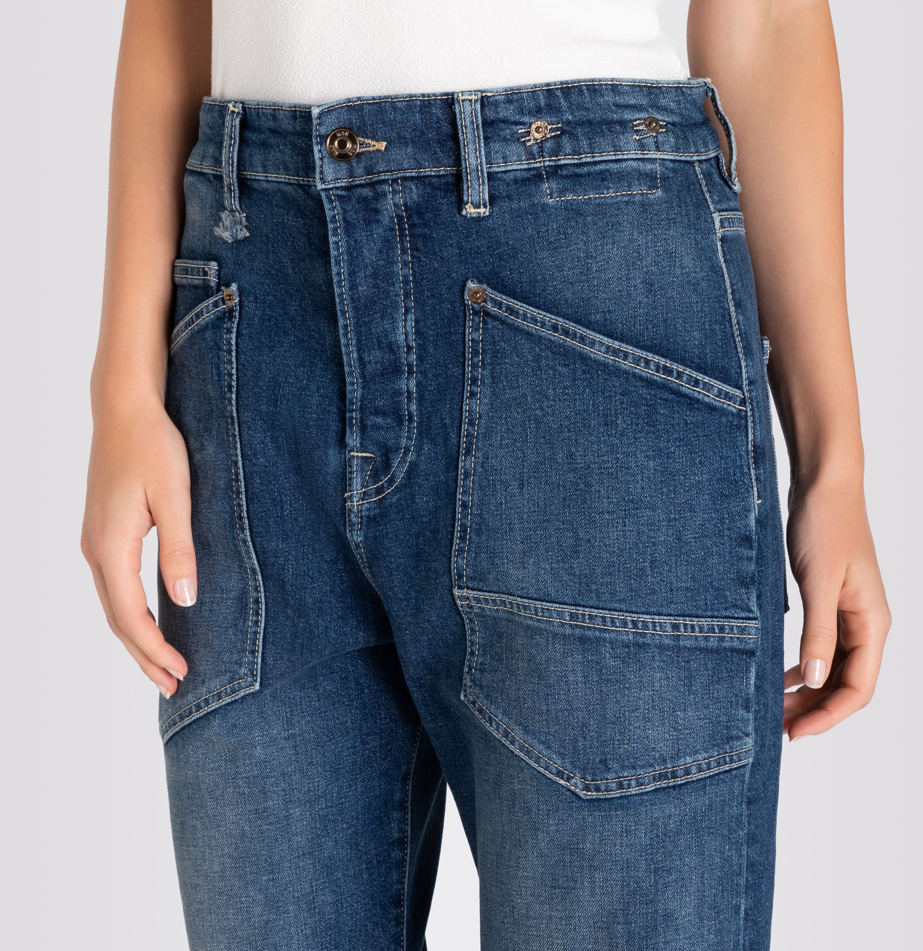 MAC BAGGY Straight - Deep Denim Dusk - 2314-90-0361L-D530 von MAC
