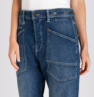 MAC BAGGY Straight - Deep Denim Dusk - 2314-90-0361L-D530
