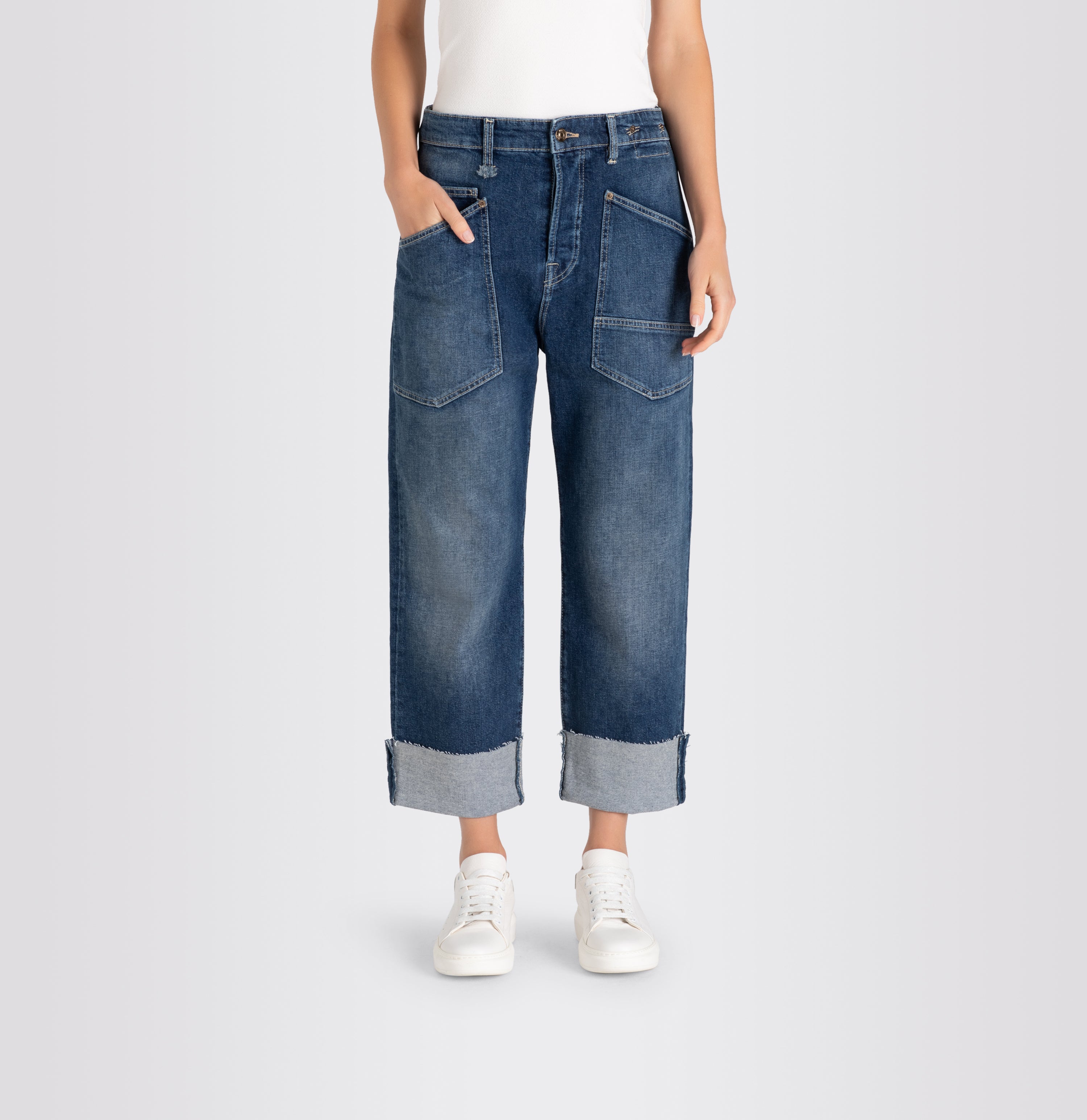 MAC BAGGY Straight - Deep Denim Dusk - 2314-90-0361L-D530 von MAC
