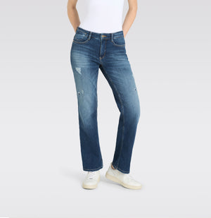 MAC Laura Bootcut Jeans - Midwash Canyon Blue - 5225-9B-0387L-D587