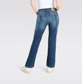 MAC Laura Bootcut Jeans - Midwash Canyon Blue - 5225-9B-0387L-D587