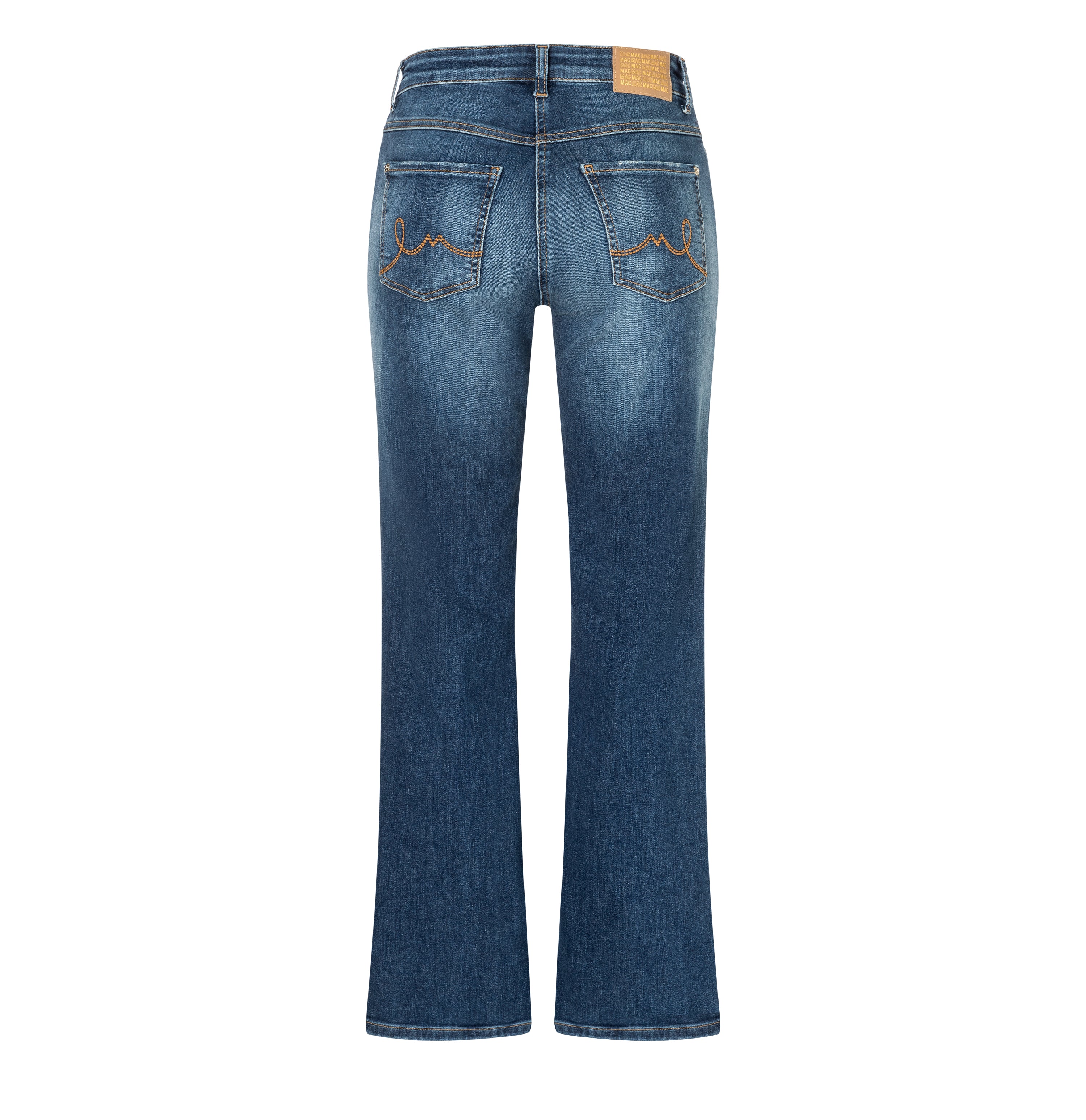 MAC Laura Bootcut Jeans - Midwash Canyon Blue - 5225-9B-0387L-D587 von MAC