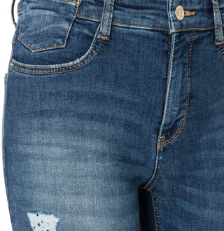 MAC Laura Bootcut Jeans - Midwash Canyon Blue - 5225-9B-0387L-D587