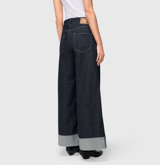 MAC NEVADA Wide-Leg Hose - Midnight Indigo Rinse - 2805-90-0291L-D683
