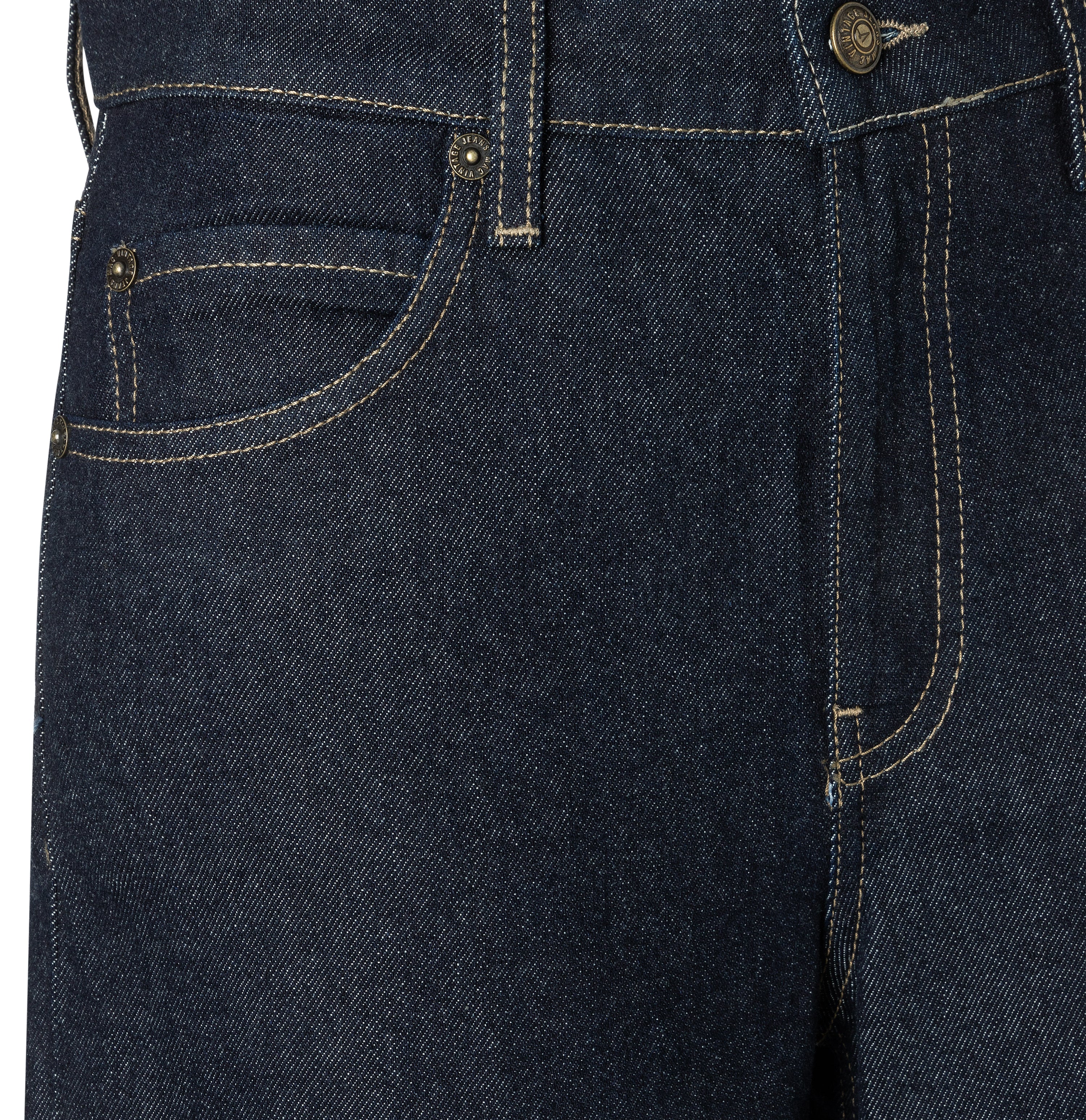 MAC NEVADA Wide-Leg Hose - Midnight Indigo Rinse - 2805-90-0291L-D683 von MAC