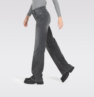 MAC Wide Jeans - Ironwashed Slate Blue - 5228-90-0387L-D901