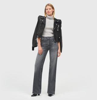 MAC Wide Jeans - Ironwashed Slate Blue - 5228-90-0387L-D901