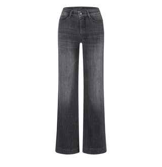 MAC DREAM WIDE Schlaghose - Charcoal Denim Mist - 5439-90-0358L-D912