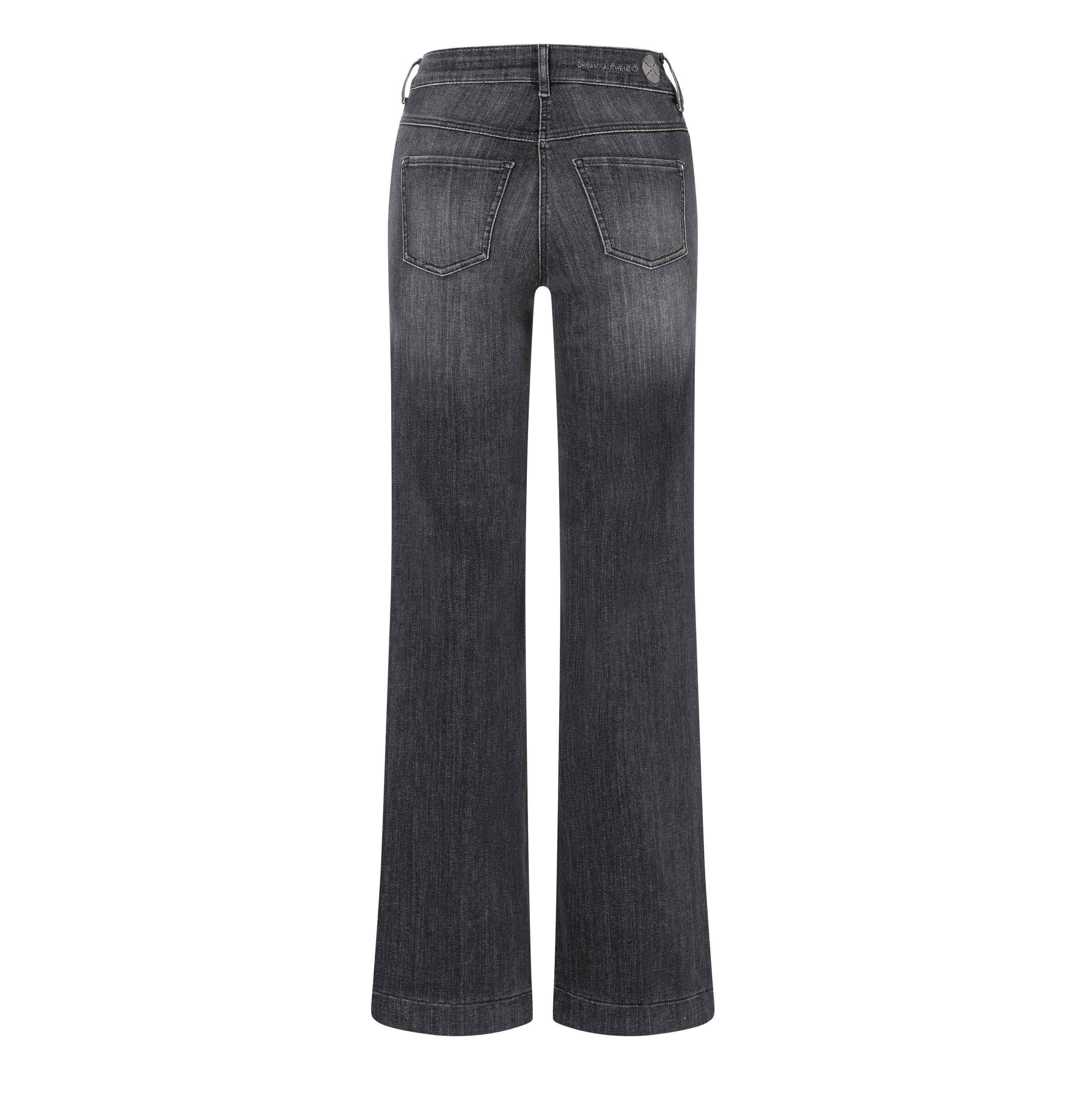 MAC DREAM WIDE Schlaghose - Charcoal Denim Mist - 5439-90-0358L-D912