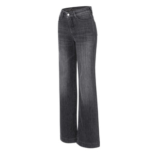 MAC DREAM WIDE Schlaghose - Charcoal Denim Mist - 5439-90-0358L-D912