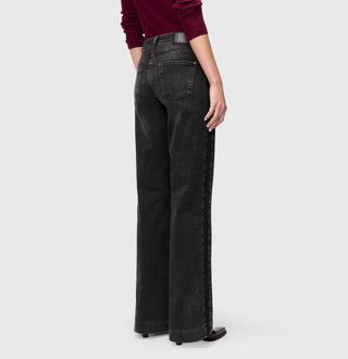 MAC Wide Jeans - Dark Graphite Dust - 5285-90-0387L-D963