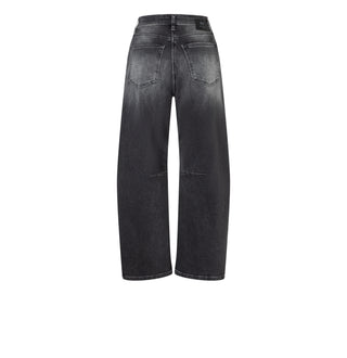 MAC DAKOTA Barrel Denim Jeans - Smoky Concrete Grey - 3123-90-0333L-D986