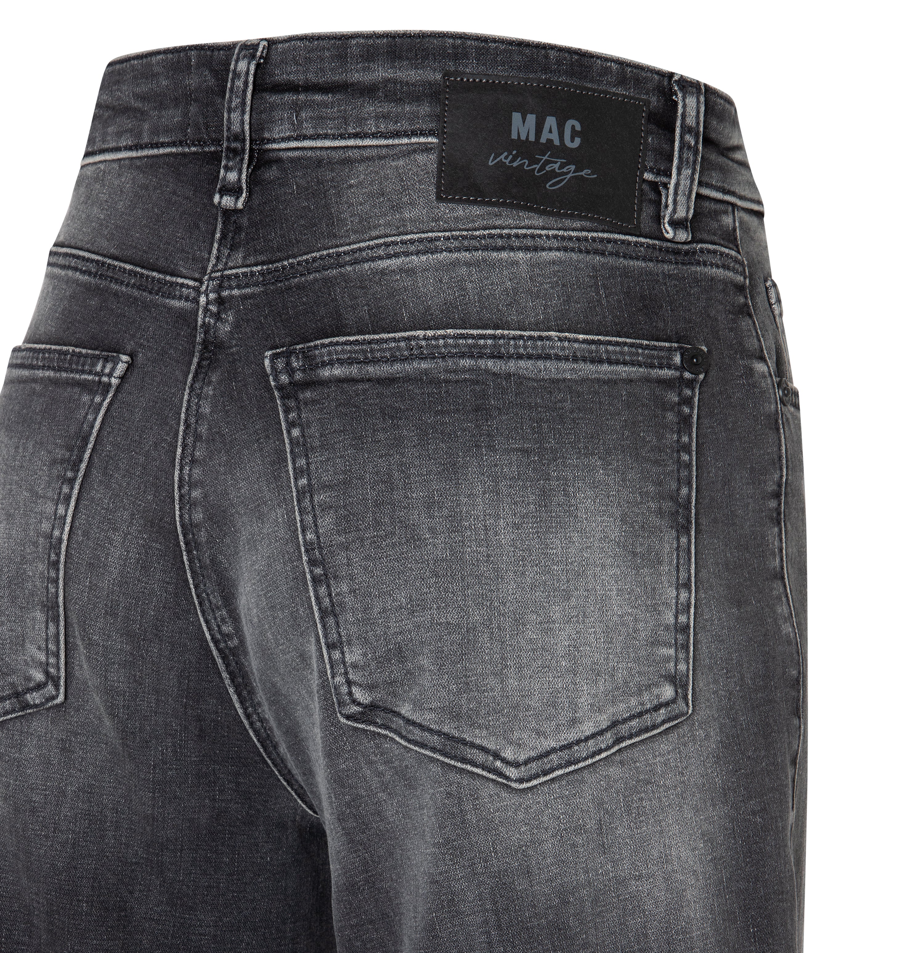 MAC DAKOTA Barrel Denim Jeans - Smoky Concrete Grey - 3123-90-0333L-D986 von MAC