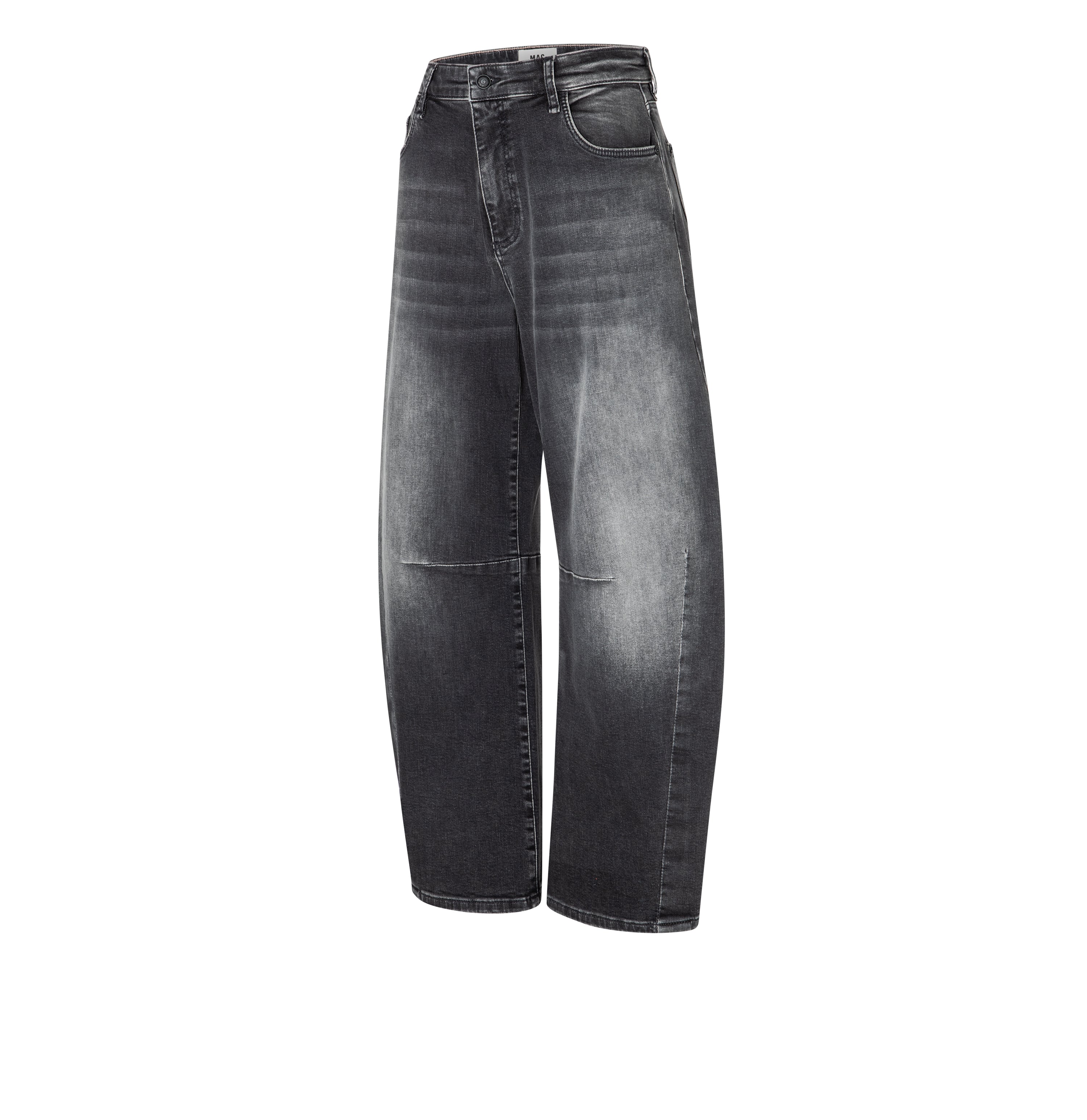 MAC DAKOTA Barrel Denim Jeans - Smoky Concrete Grey - 3123-90-0333L-D986