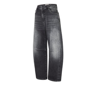 MAC DAKOTA Barrel Denim Jeans - Smoky Concrete Grey - 3123-90-0333L-D986