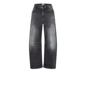 MAC DAKOTA Barrel Denim Jeans - Smoky Concrete Grey - 3123-90-0333L-D986