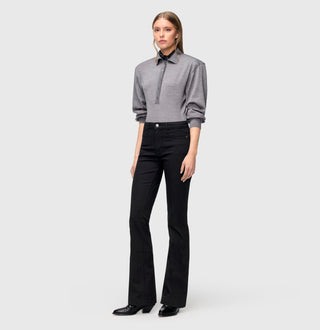 MAC Bootcut-Schlagjeans - Midnight Ink Black - 5220-90-0387L-D999