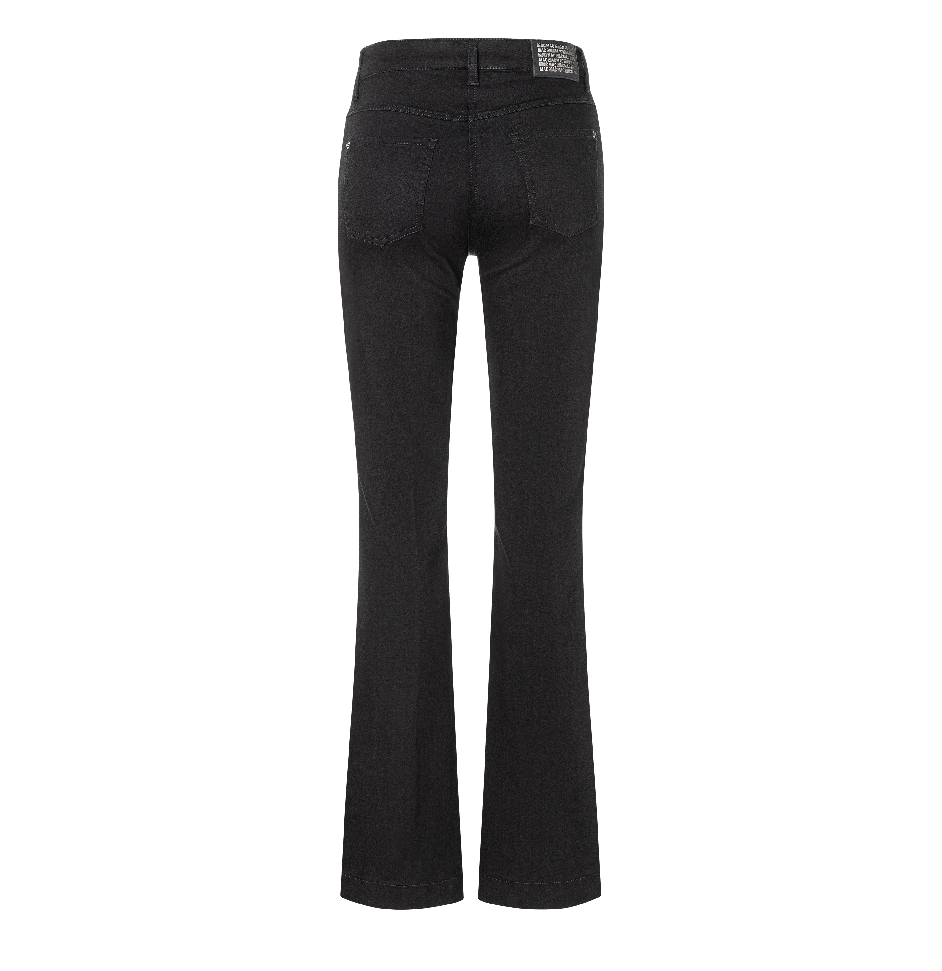 MAC Bootcut-Schlagjeans - Midnight Ink Black - 5220-90-0387L-D999 von MAC