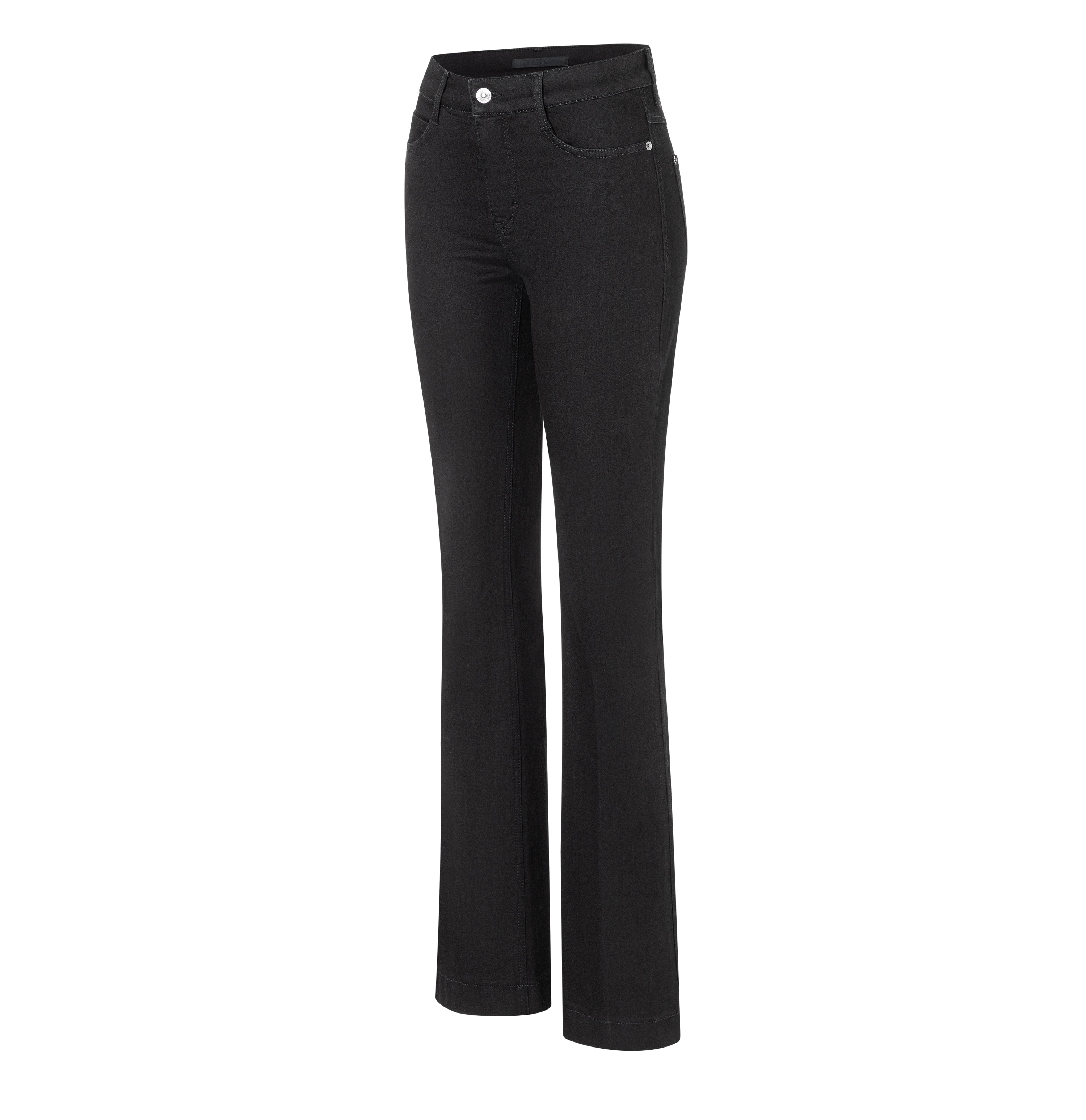 MAC Bootcut-Schlagjeans - Midnight Ink Black - 5220-90-0387L-D999 von MAC