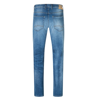 MAC ARNE PIPE history blue used 0517-00-1973L H545 WORKOUT DENIMFLEXX - Deep Seabreeze Blue - 0517-00-1973L-H545