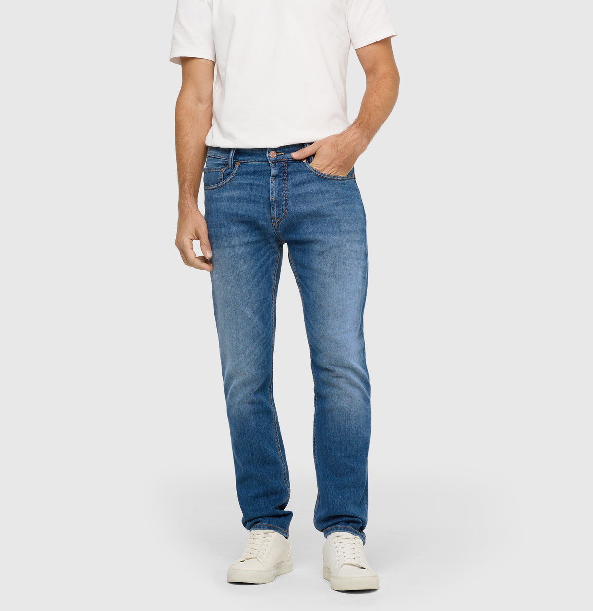 MAC ARNE PIPE hemp midblue authentic 0524-00-0975L H532 - HEMP DENIM
